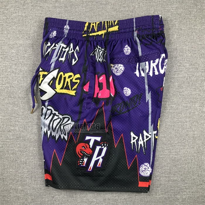 Pantaloncini
 Toronto Raptors Just Don Slap Sticker Viola
